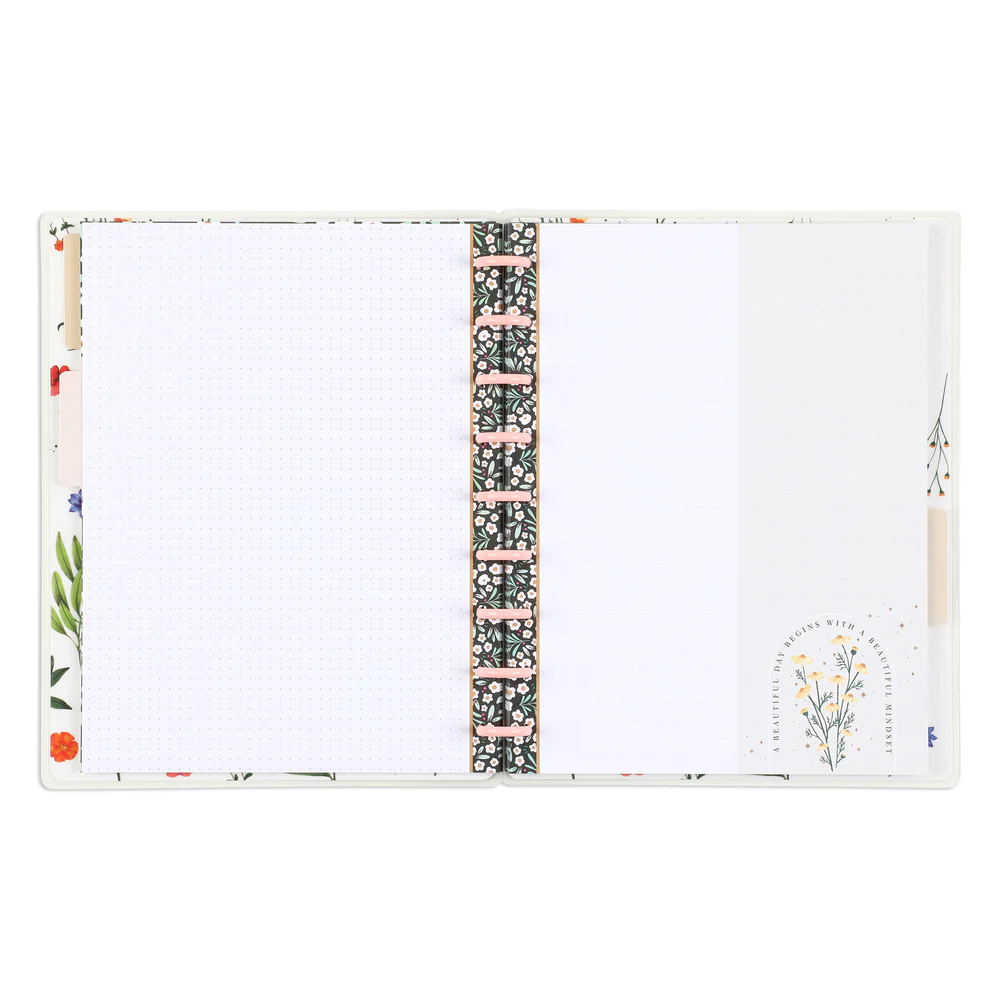 Moody Blooms - Dotted Lined Classic Notebook - 60 Sheets - Image 5