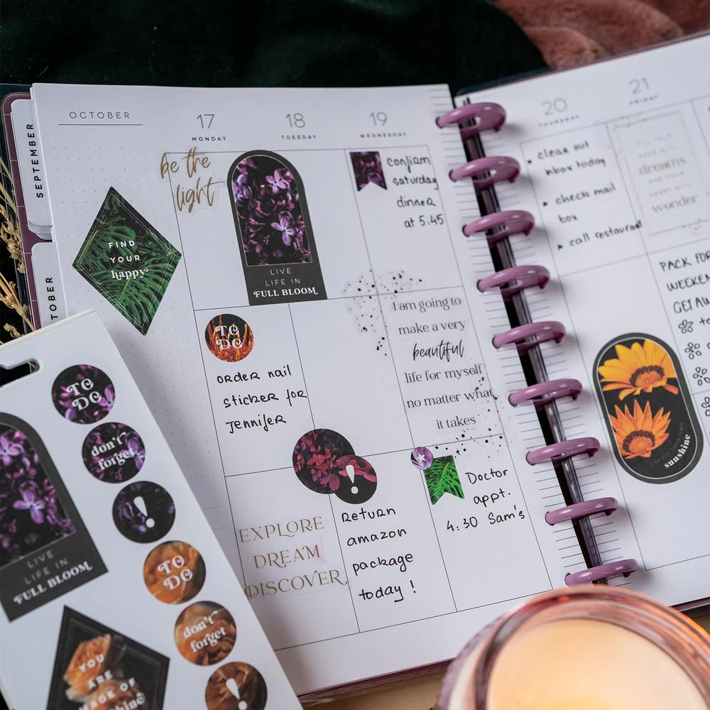Moody Botanicals - 8 Sticker Sheets - Image 3
