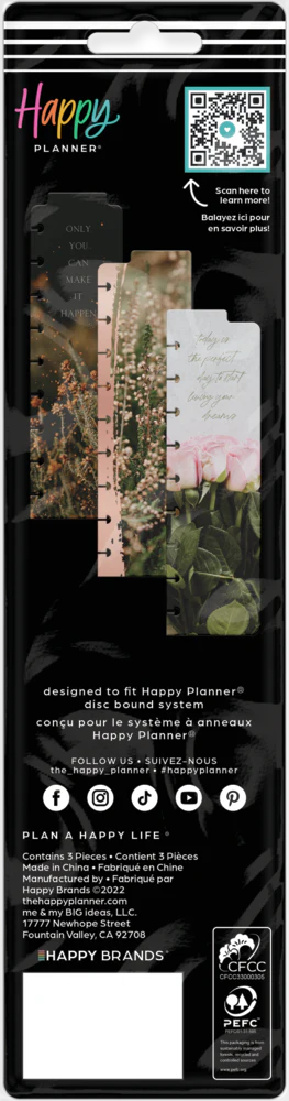 Moody Florals - Classic Bookmarks - 3 Pack - Image 6