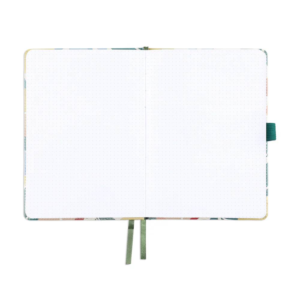 Muted Meadow - Bullet Dot Grid Happy Journal® - 80 Sheets - 160gsm Paper - Image 4
