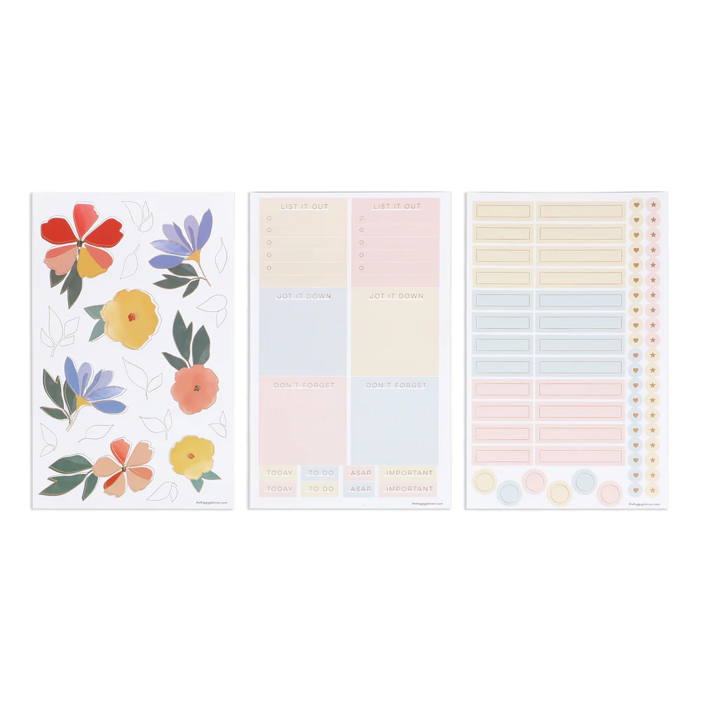 Muted Meadow - Bullet Dot Grid Happy Journal® - 80 Sheets - 160gsm Paper - Image 6