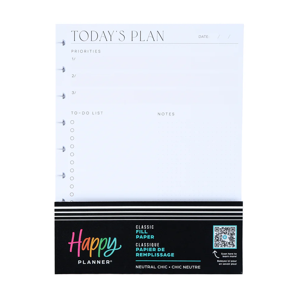 Neutral Chic - Dashboard + Dot Grid Classic Filler Paper - 40 Sheets - Image 5