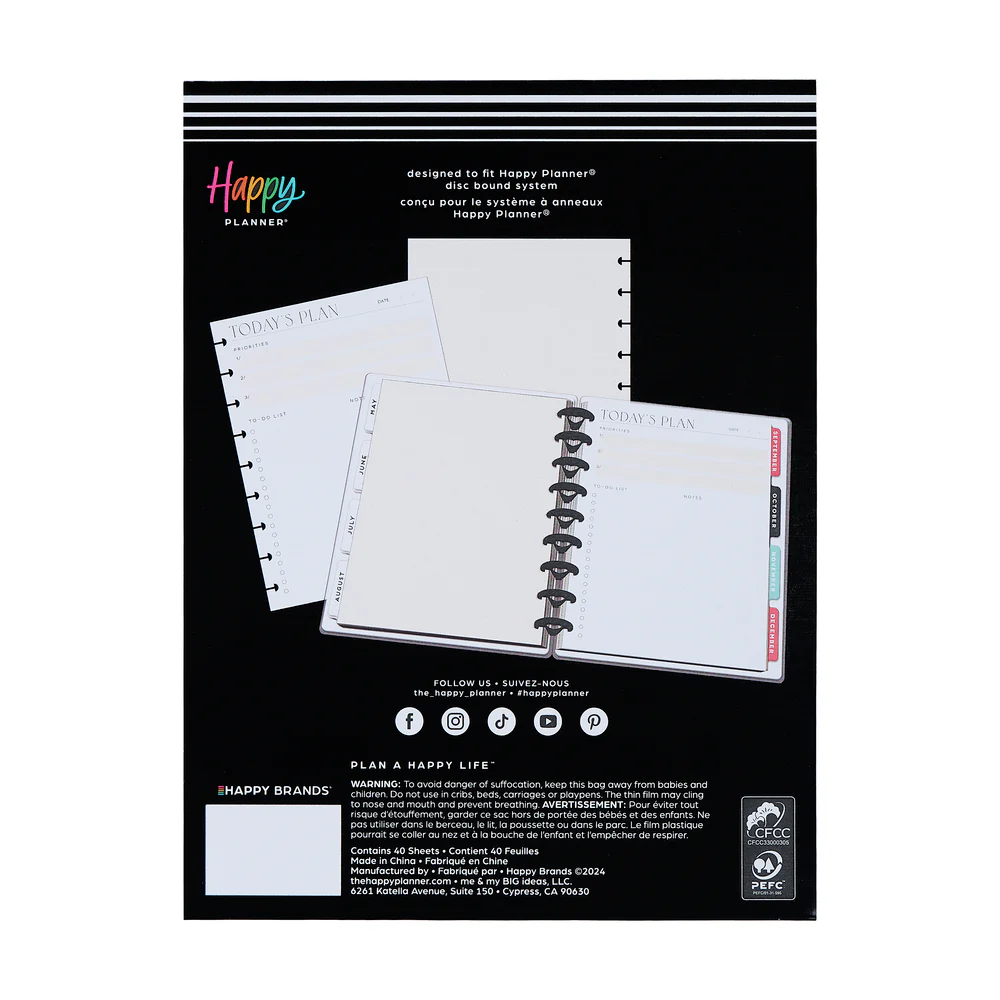 Neutral Chic - Dashboard + Dot Grid Classic Filler Paper - 40 Sheets - Image 6