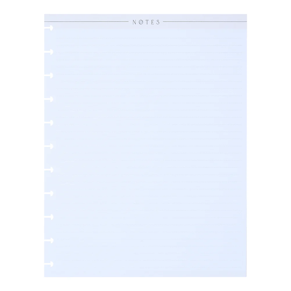 Neutral Chic - Dotted Lined Big Filler Paper - 40 Sheets