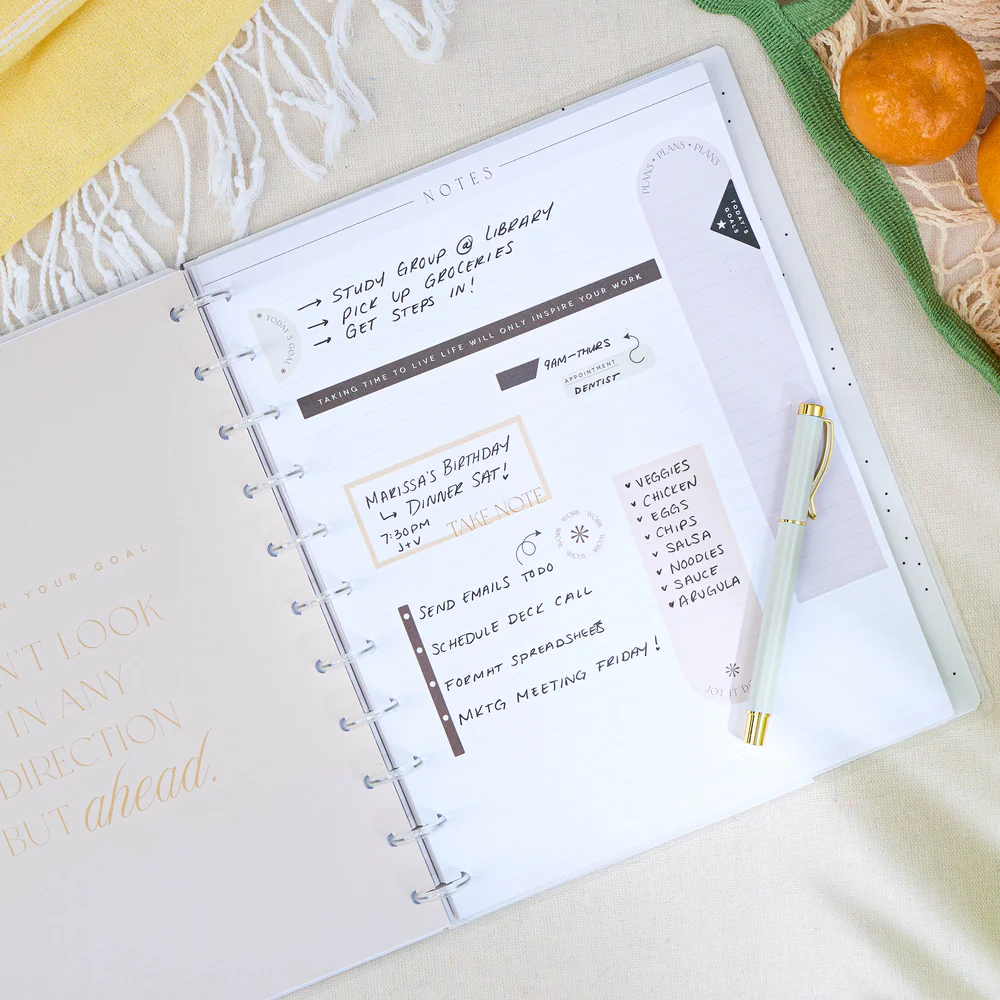 Neutral Chic - Dotted Lined Big Filler Paper - 40 Sheets - Image 2