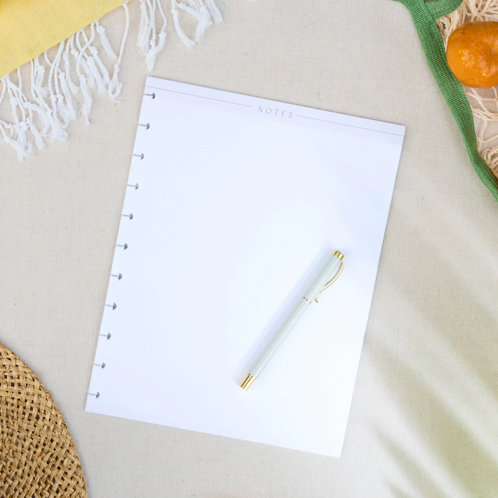 Neutral Chic - Dotted Lined Big Filler Paper - 40 Sheets - Image 3