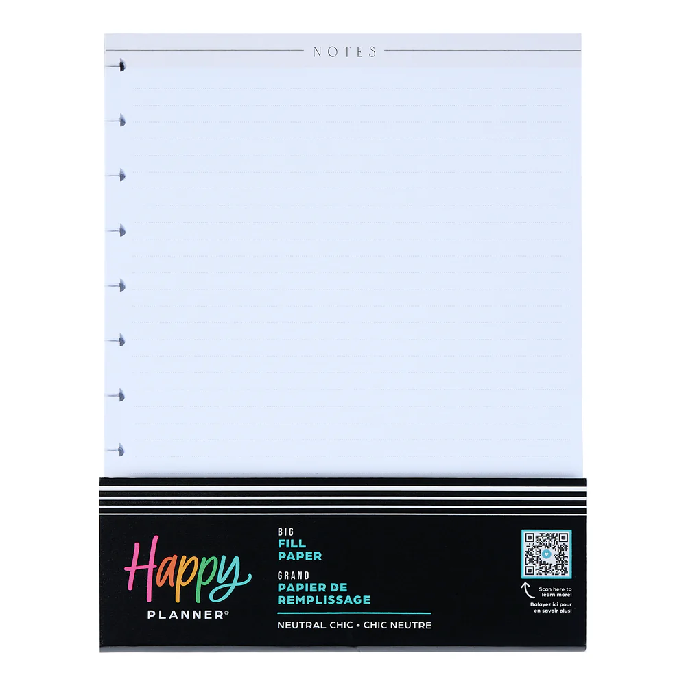 Neutral Chic - Dotted Lined Big Filler Paper - 40 Sheets - Image 5