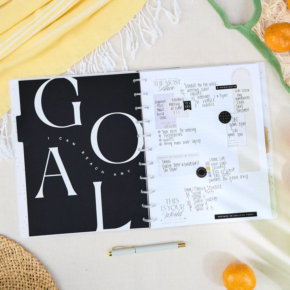 Neutral Chic - Dotted Lined Big Notebook - 60 Sheets - Image 3