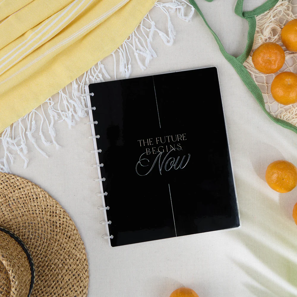 Neutral Chic - Dotted Lined Big Notebook - 60 Sheets - Image 4