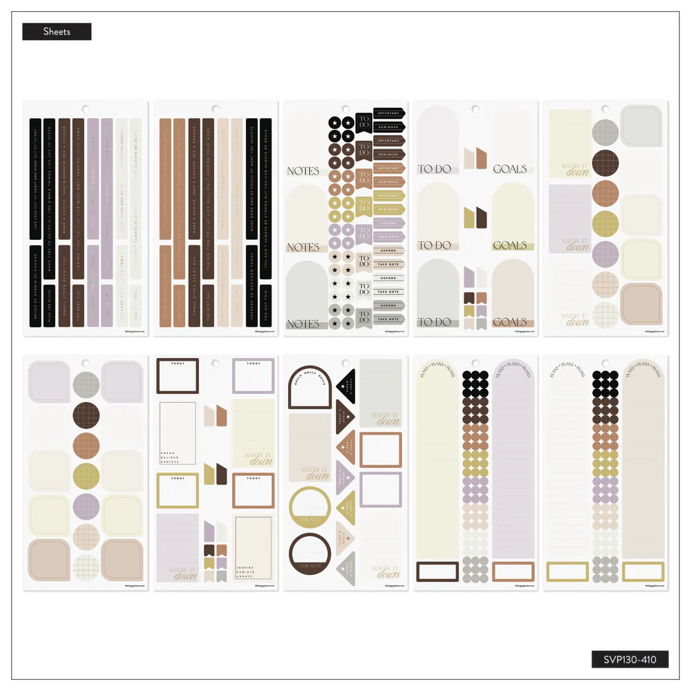 Neutral Chic - Value Pack Stickers - Image 7