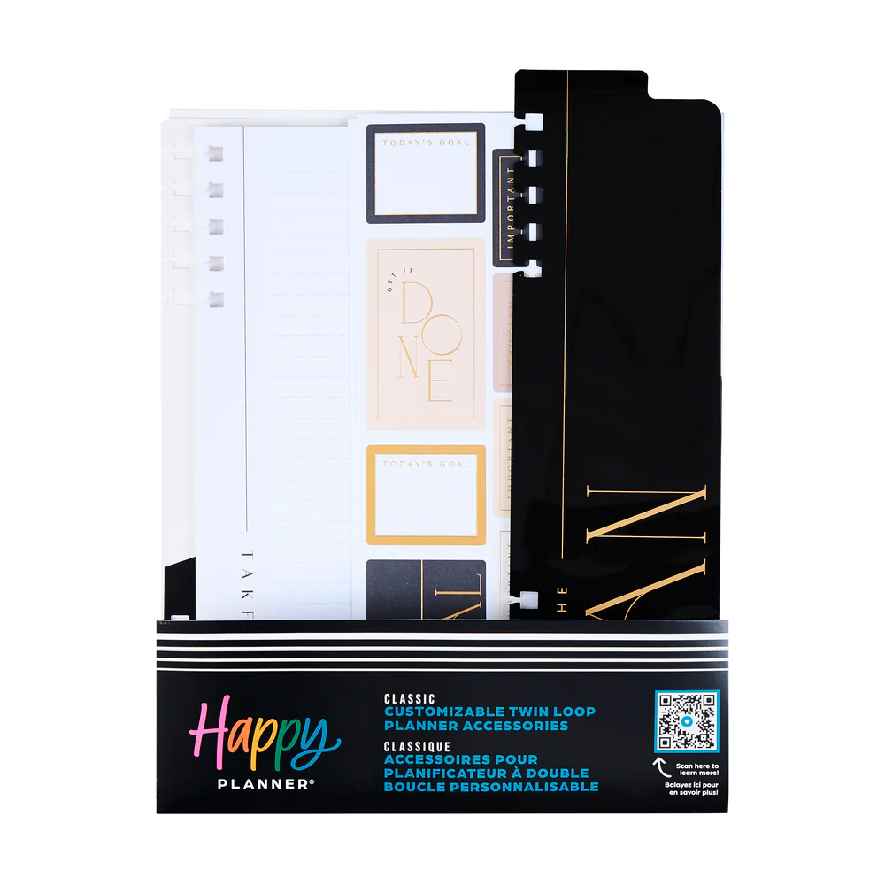Neutral - Classic Customizable Spiral Planner Accessory Pack - Image 4