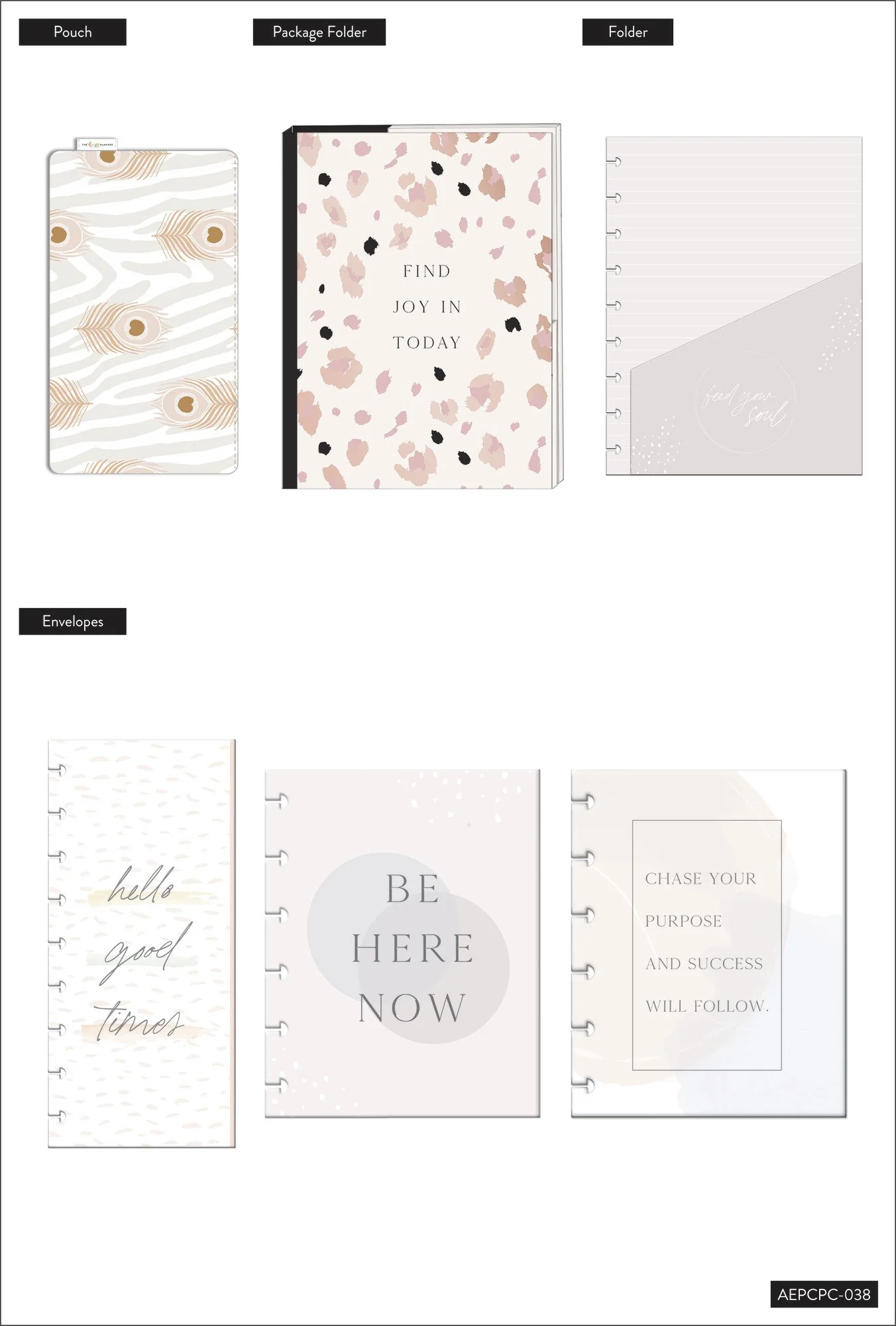 Neutral Leopard Classic Planner Companion - Image 7