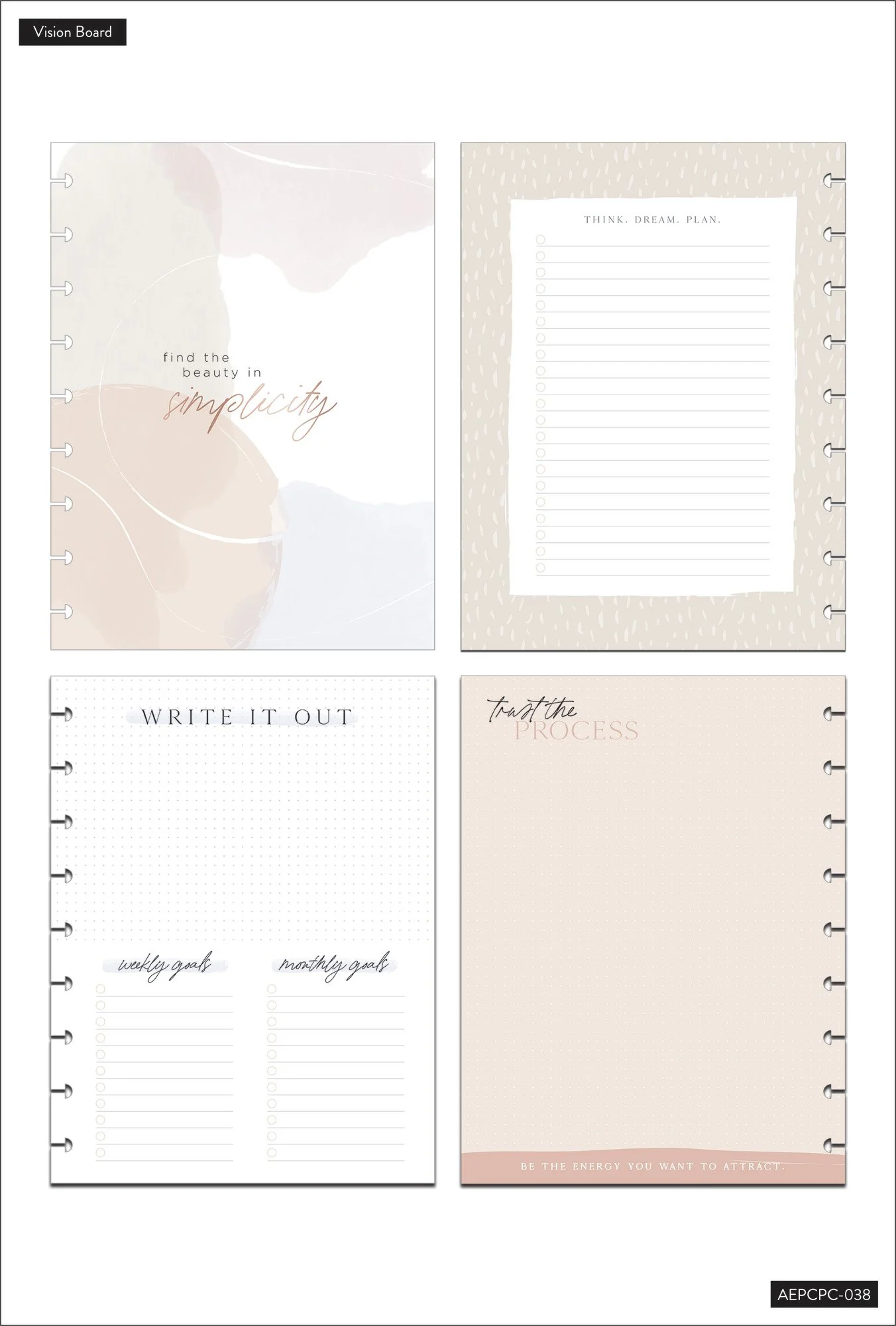 Neutral Leopard Classic Planner Companion - Image 8