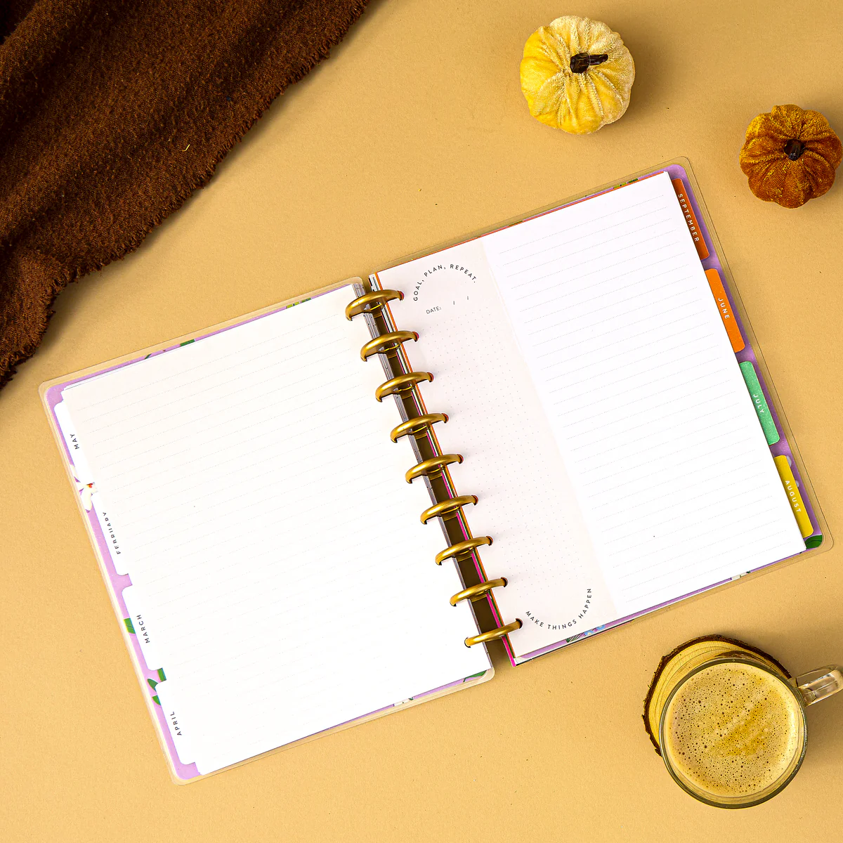 Neutrals - Dashboard + Dotted Lined Classic Filler Paper - 40 Sheets - Image 2