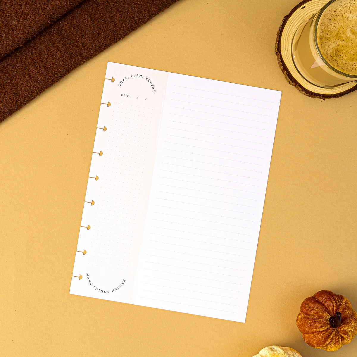 Neutrals - Dashboard + Dotted Lined Classic Filler Paper - 40 Sheets - Image 3