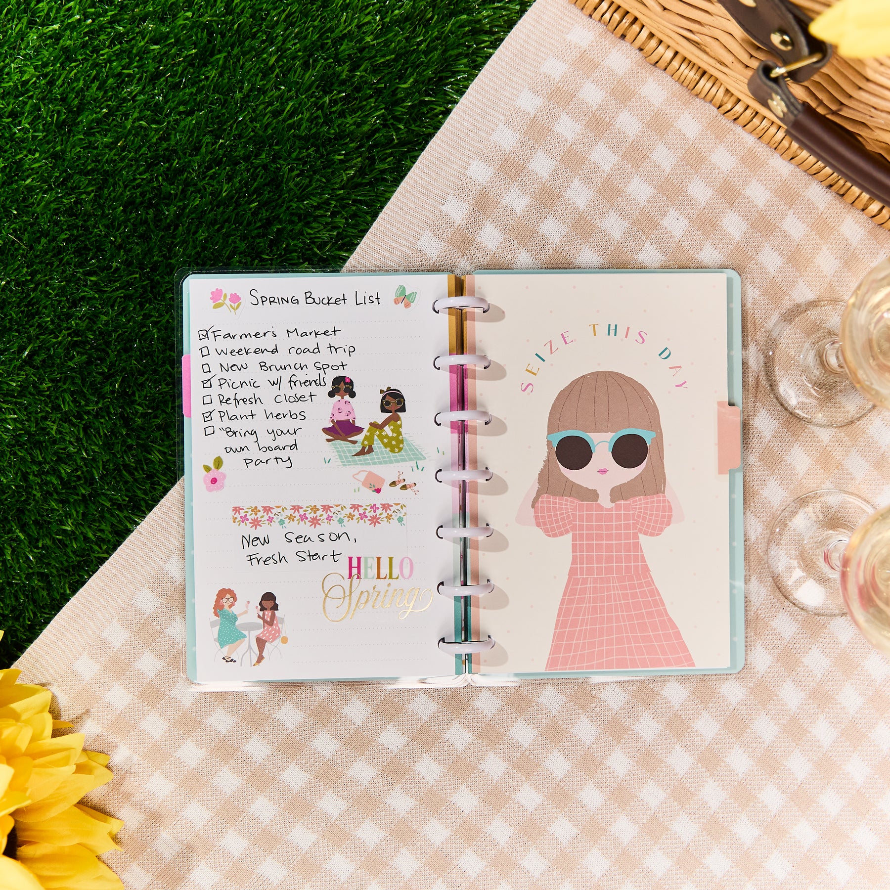 OG Seasonal Squad Goals - Dotted Lined Mini Notebook - 60 Sheets - Image 4