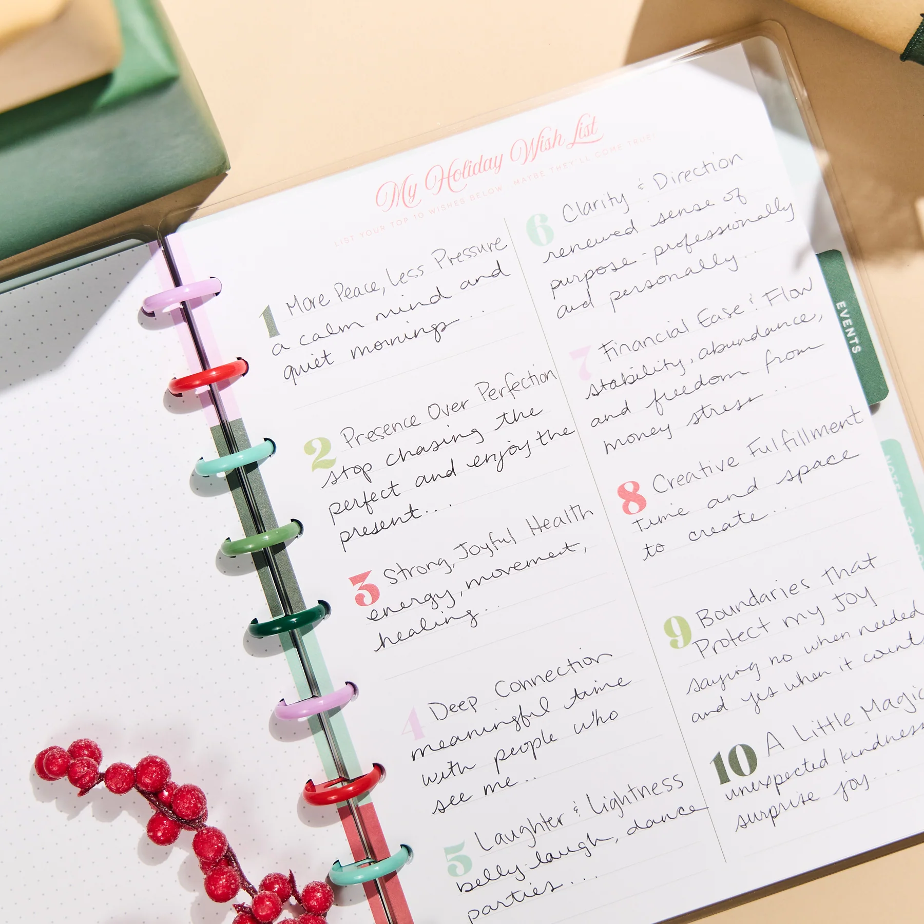 OG Squad Goals - Classic Holiday Planning Notebook - 60 Sheets - Image 14