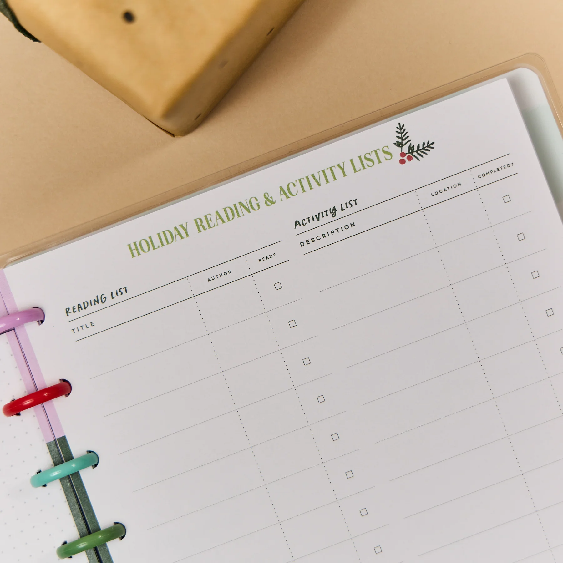 OG Squad Goals - Classic Holiday Planning Notebook - 60 Sheets - Image 20