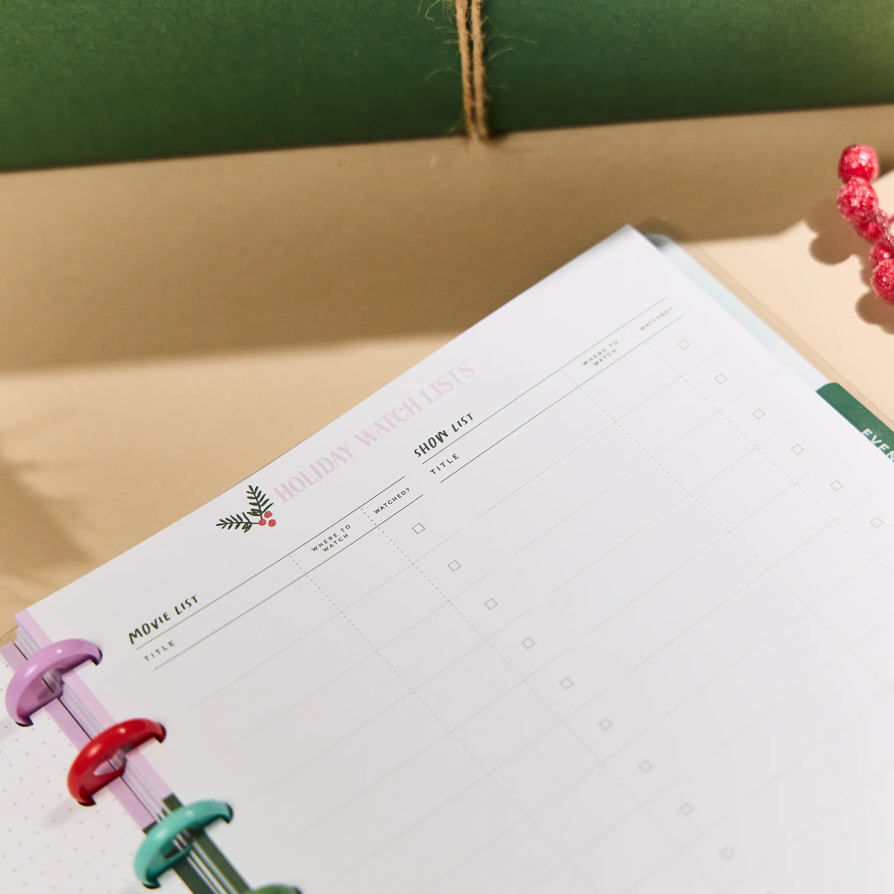 OG Squad Goals - Classic Holiday Planning Notebook - 60 Sheets - Image 21