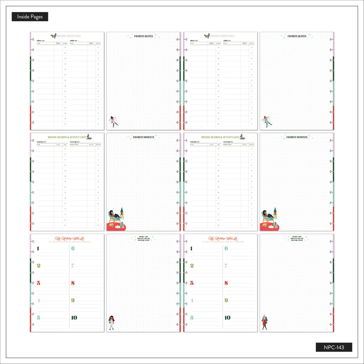 OG Squad Goals - Classic Holiday Planning Notebook - 60 Sheets - Image 31
