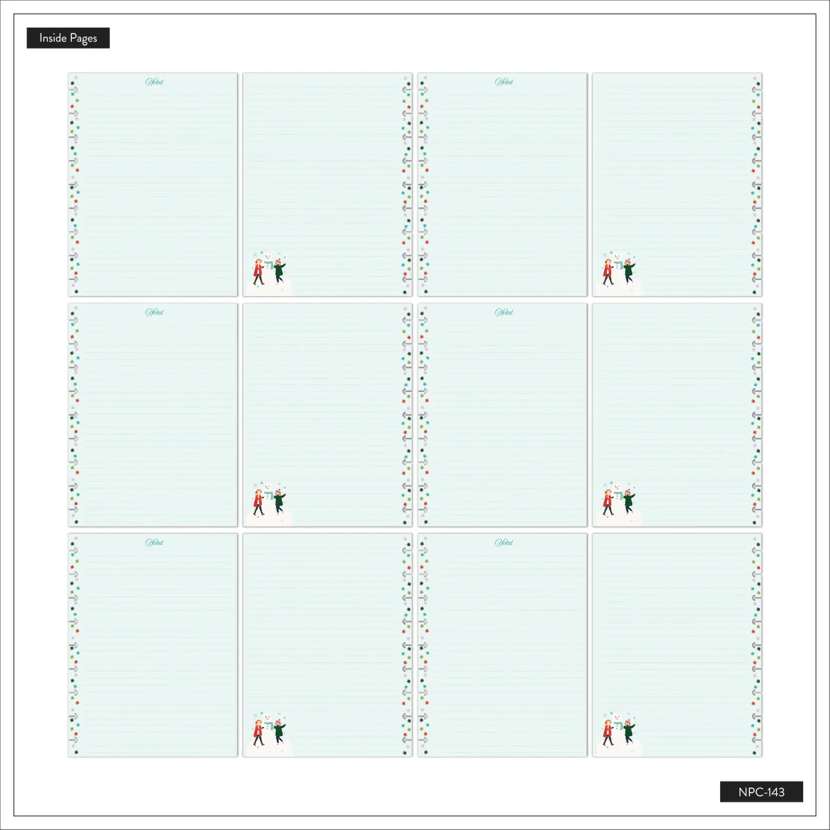 OG Squad Goals - Classic Holiday Planning Notebook - 60 Sheets - Image 32