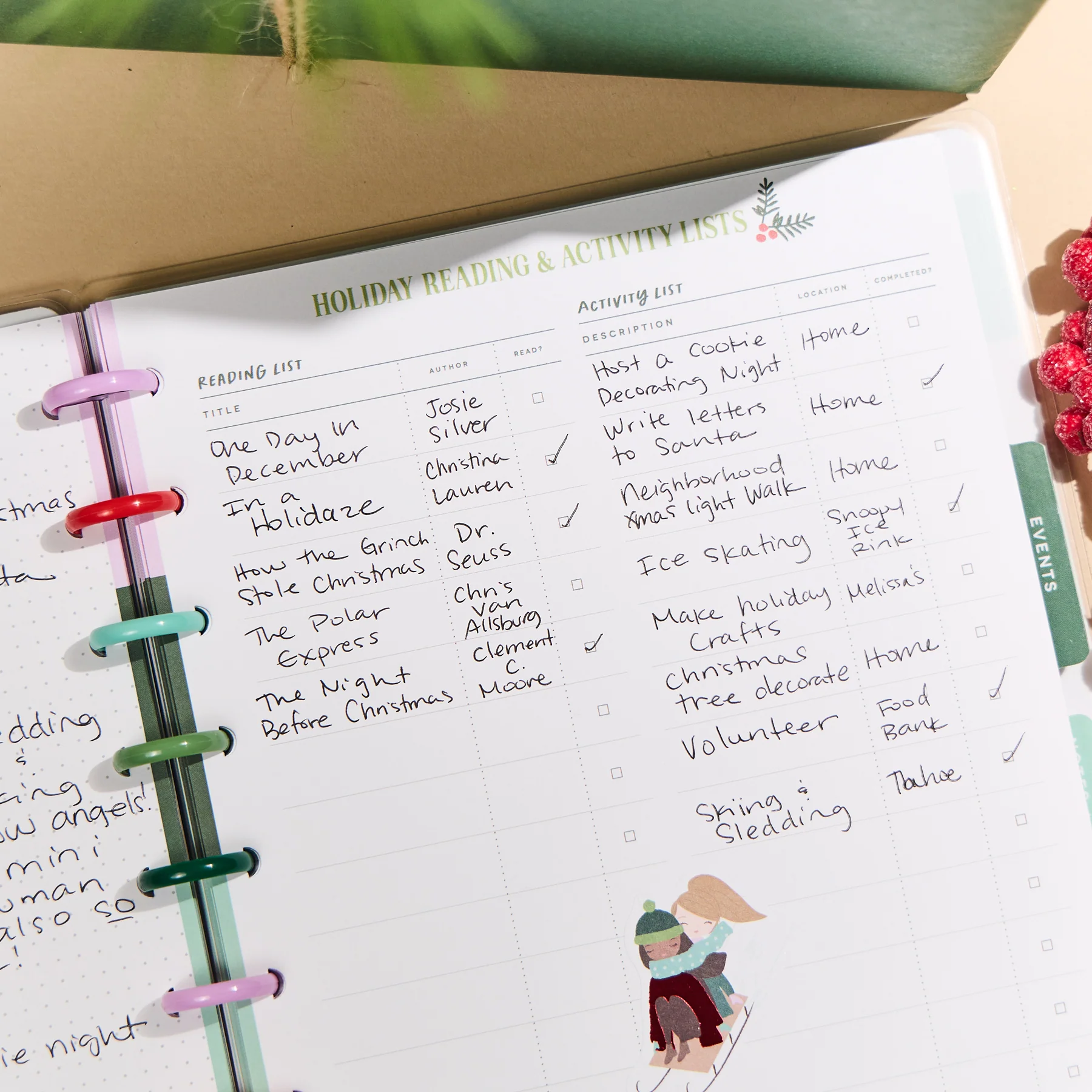OG Squad Goals - Classic Holiday Planning Notebook - 60 Sheets - Image 6