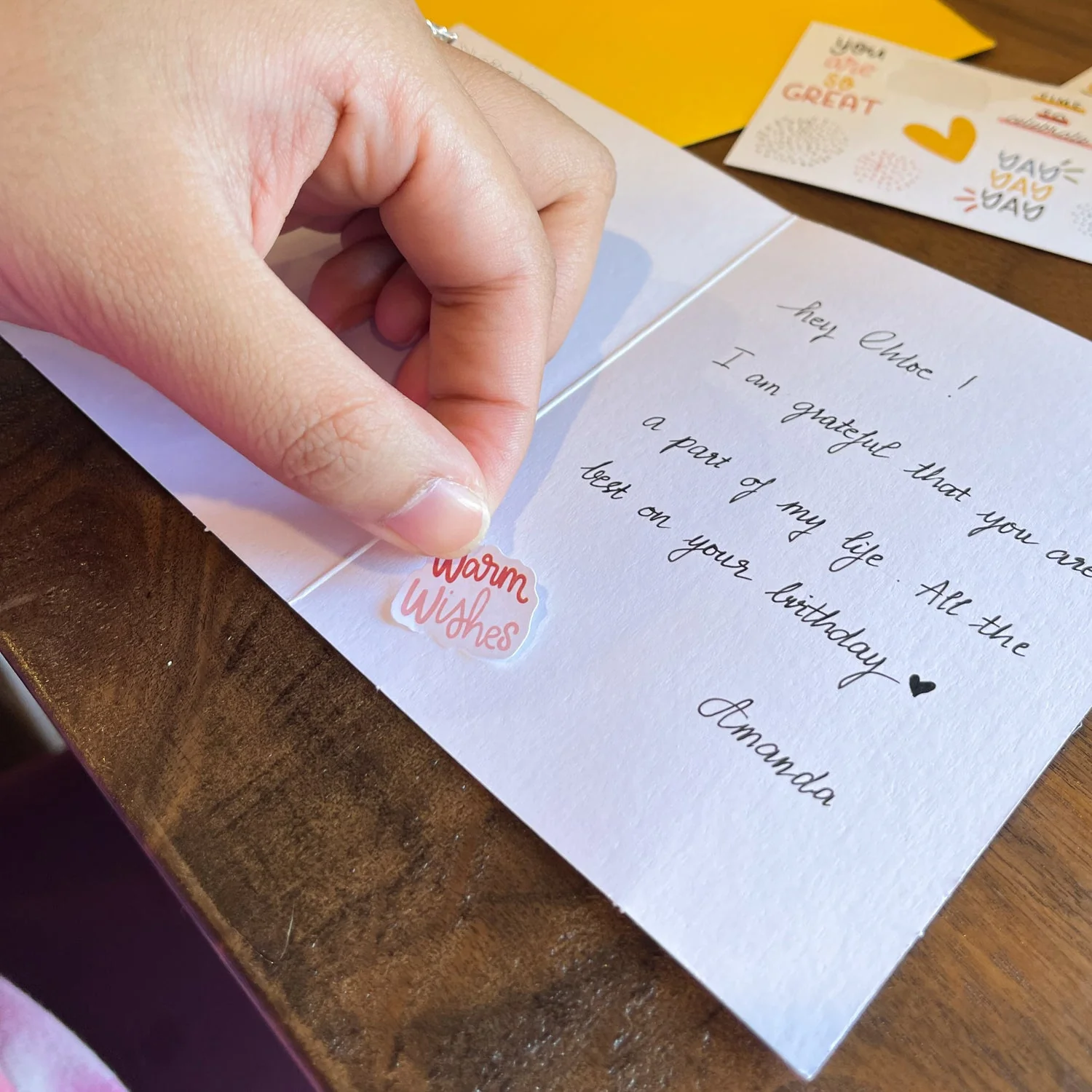 Oh Happy Day Note Card Set + Stickers - Image 5