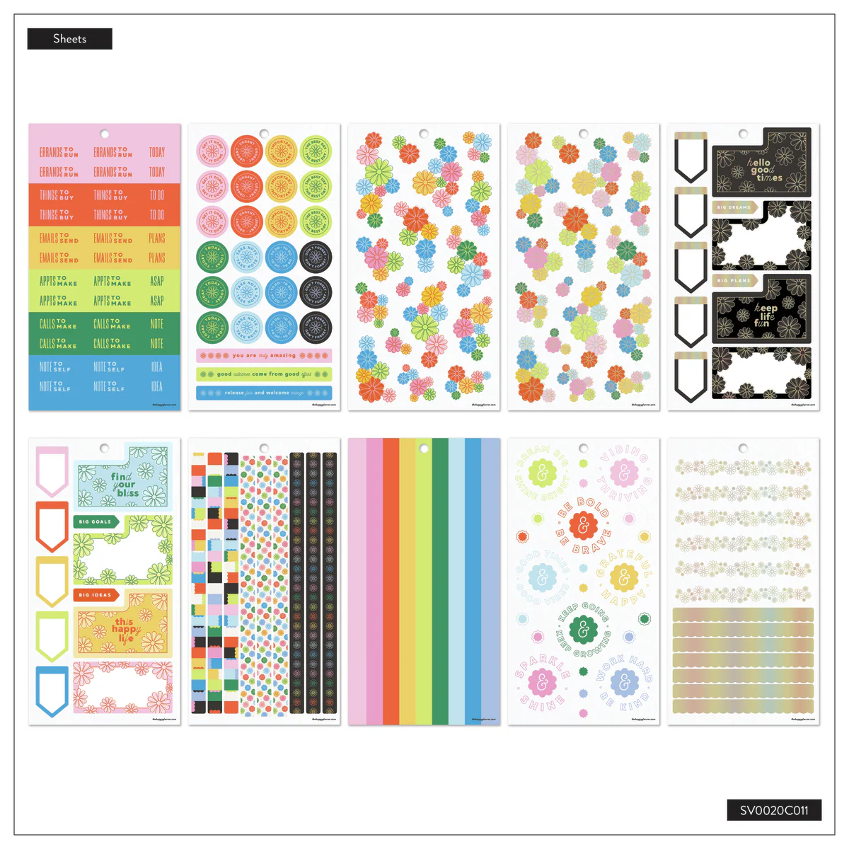 Optimistic Brights - Value Pack Stickers - Image 10