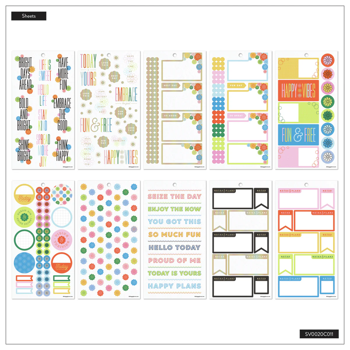 Optimistic Brights - Value Pack Stickers - Image 9