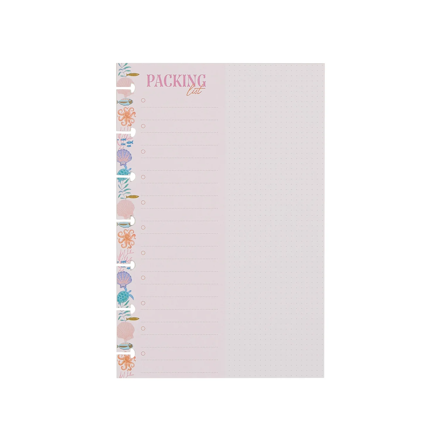 Packing List - Checklist + Dot Grid Mini Filler Paper - 40 Sheets - Image 8