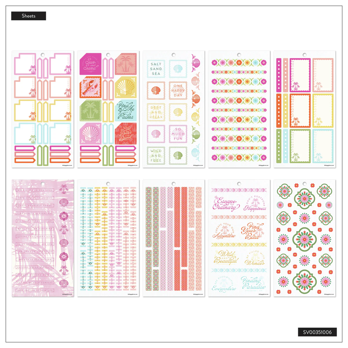 Palm Beach - Value Pack Stickers - Image 9