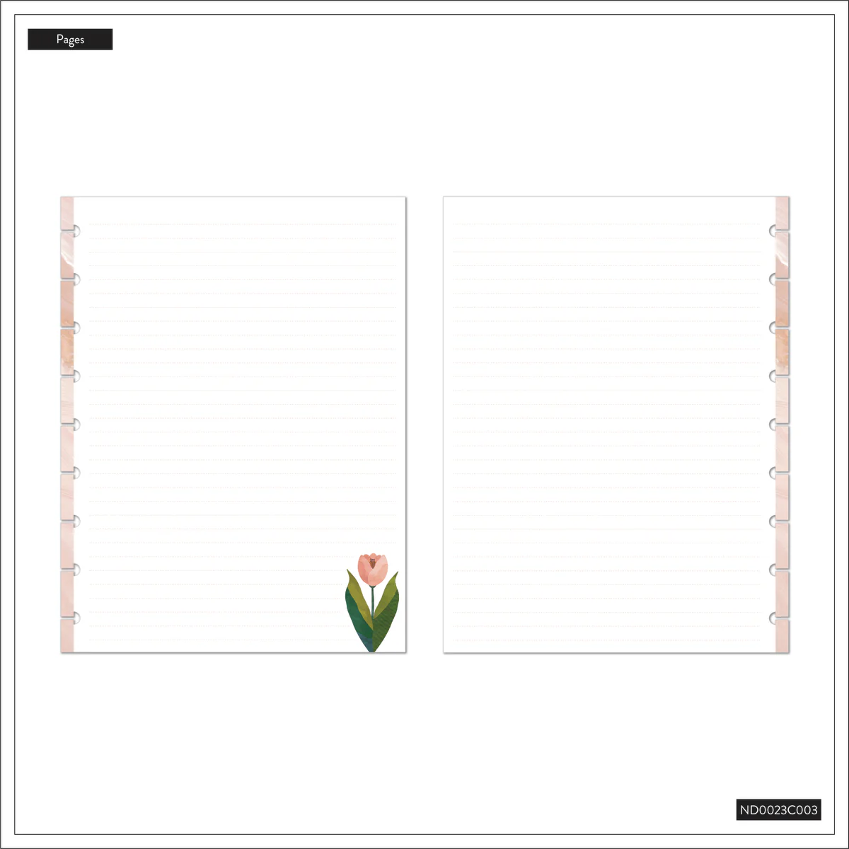 Pastel Canvas Parenting - Dotted Lined Classic Notebook - 60 Sheets - Image 11