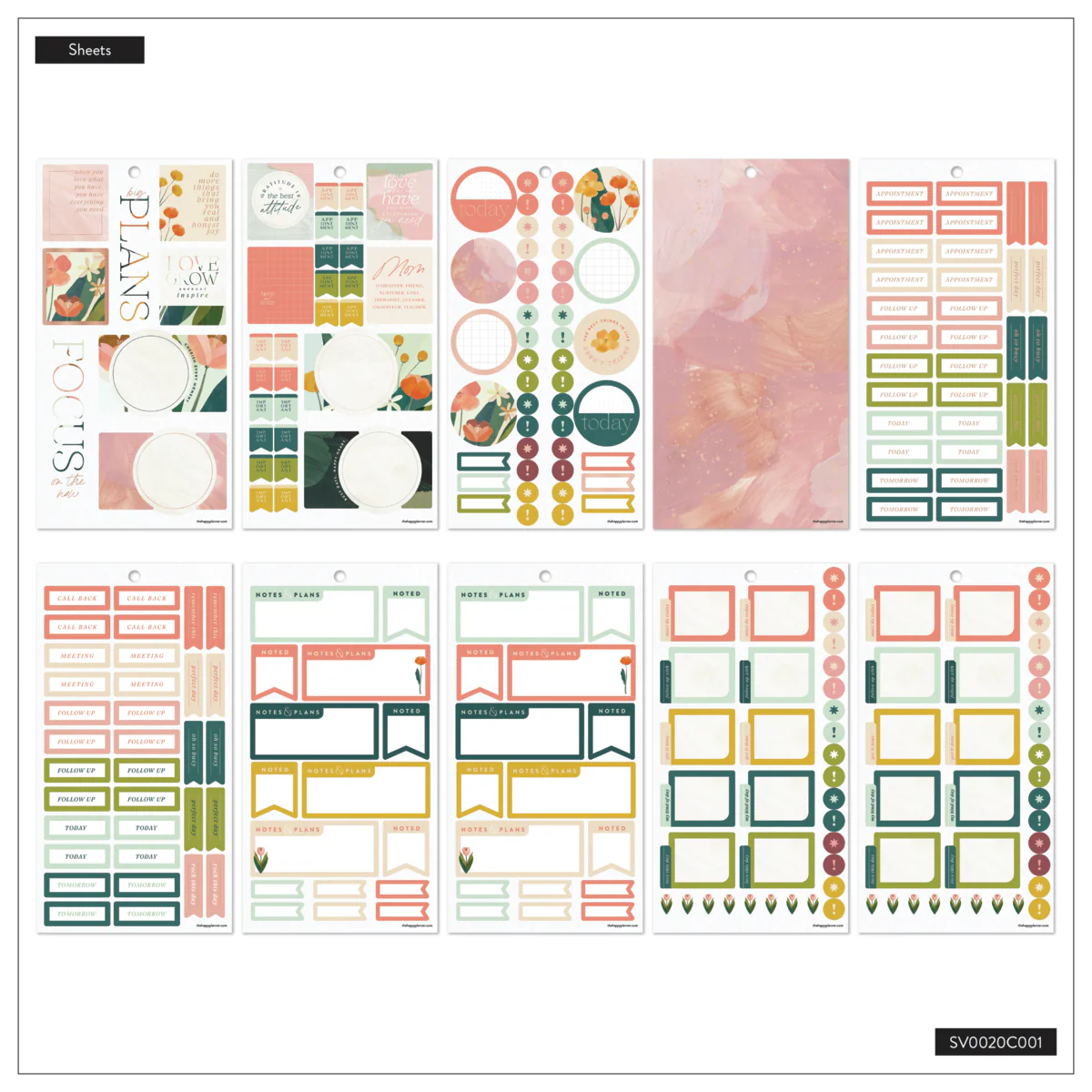 Pastel Canvas Parenting - Value Pack Stickers - Image 19