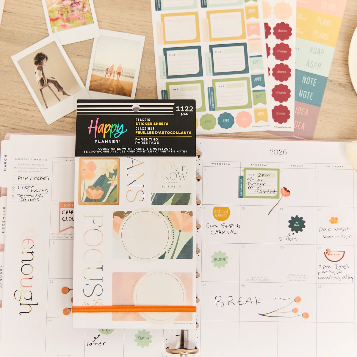 Pastel Canvas Parenting - Value Pack Stickers - Image 5
