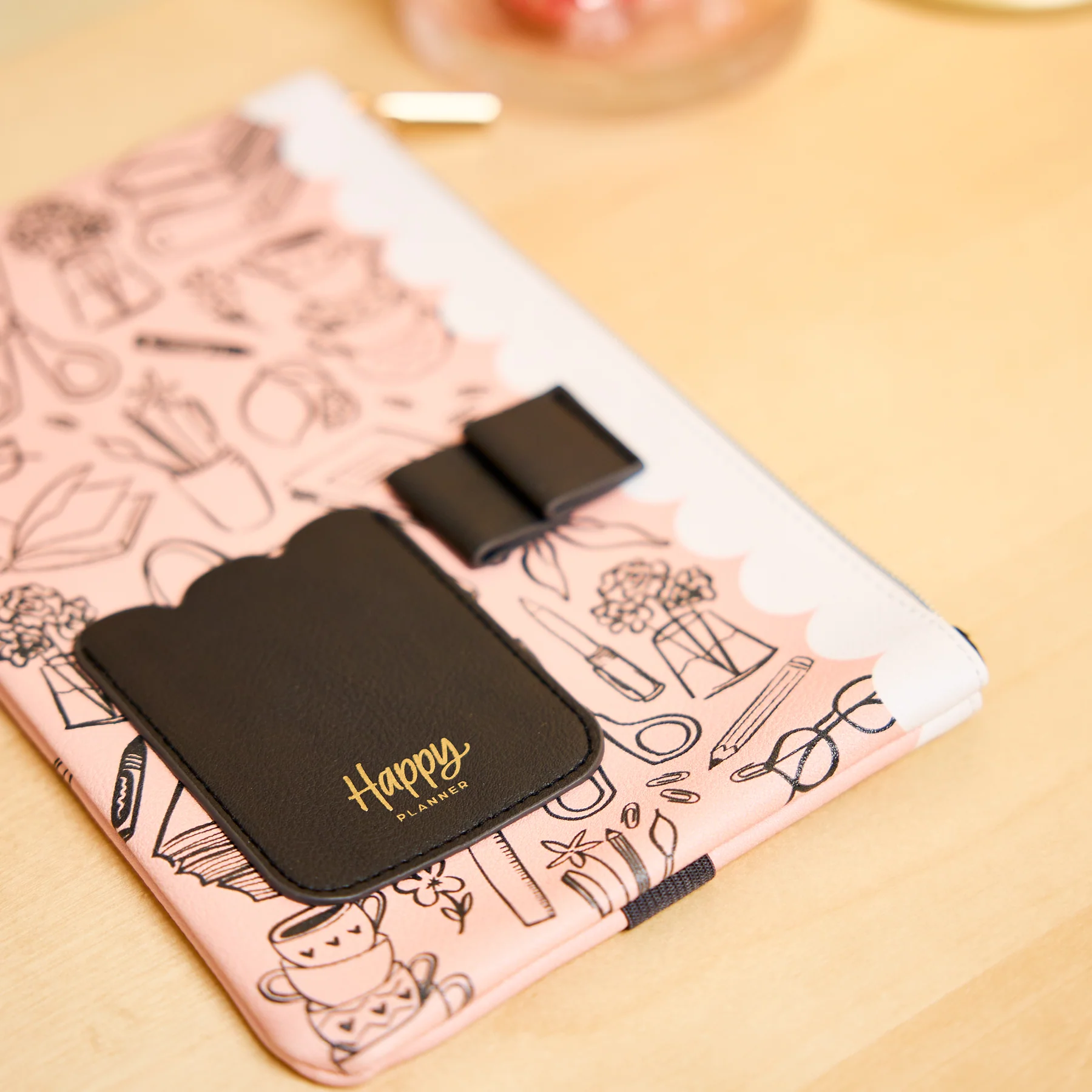 Pastel Poetry - Banded Pen Pouch with Pen Loop - Image 6