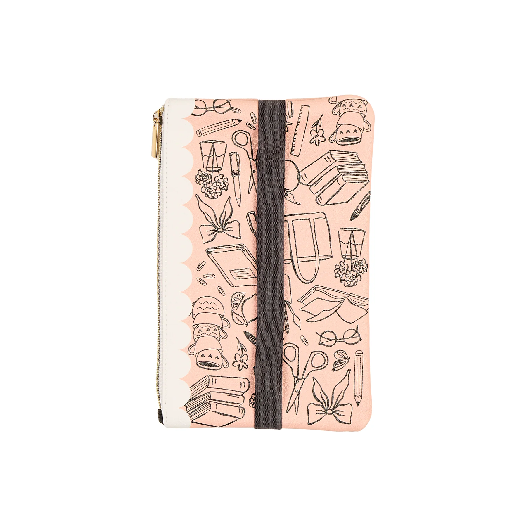 Pastel Poetry - Banded Pen Pouch with Pen Loop - Image 8