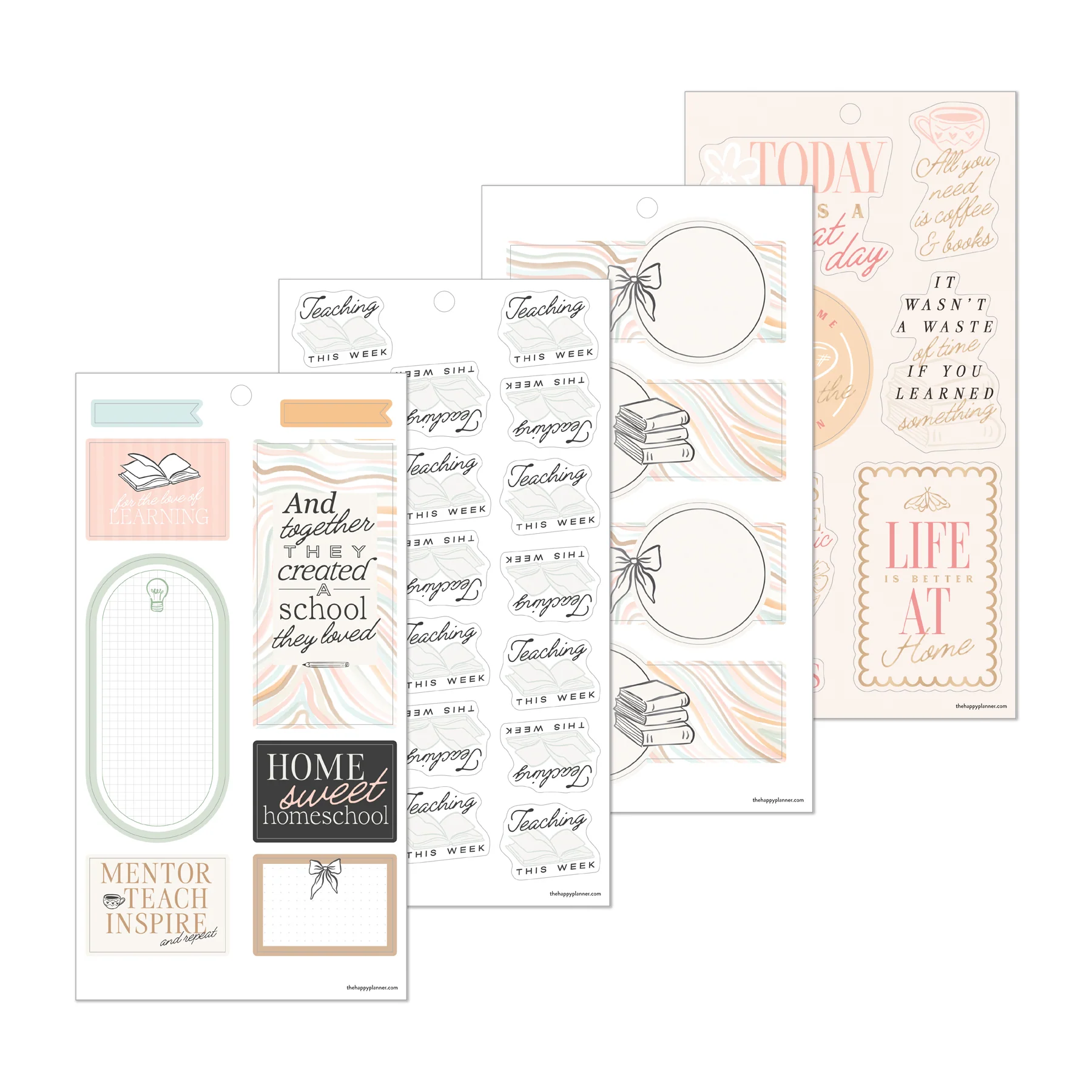 Pastel Poetry Homeschool - Value Pack Stickers - Big - Image 10