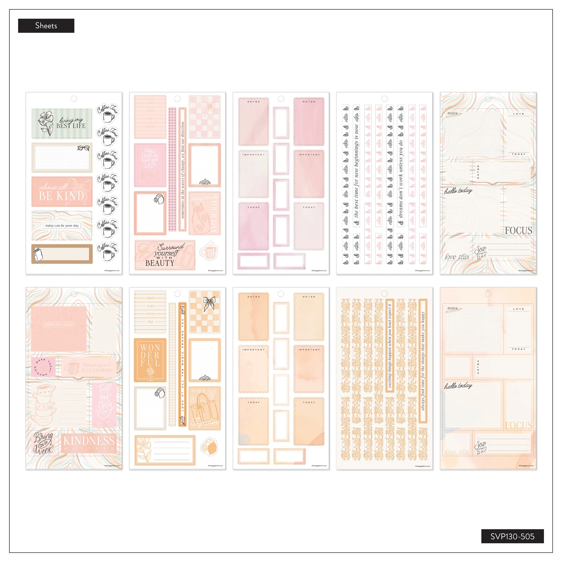 Pastel Poetry - Value Pack Stickers - Image 11