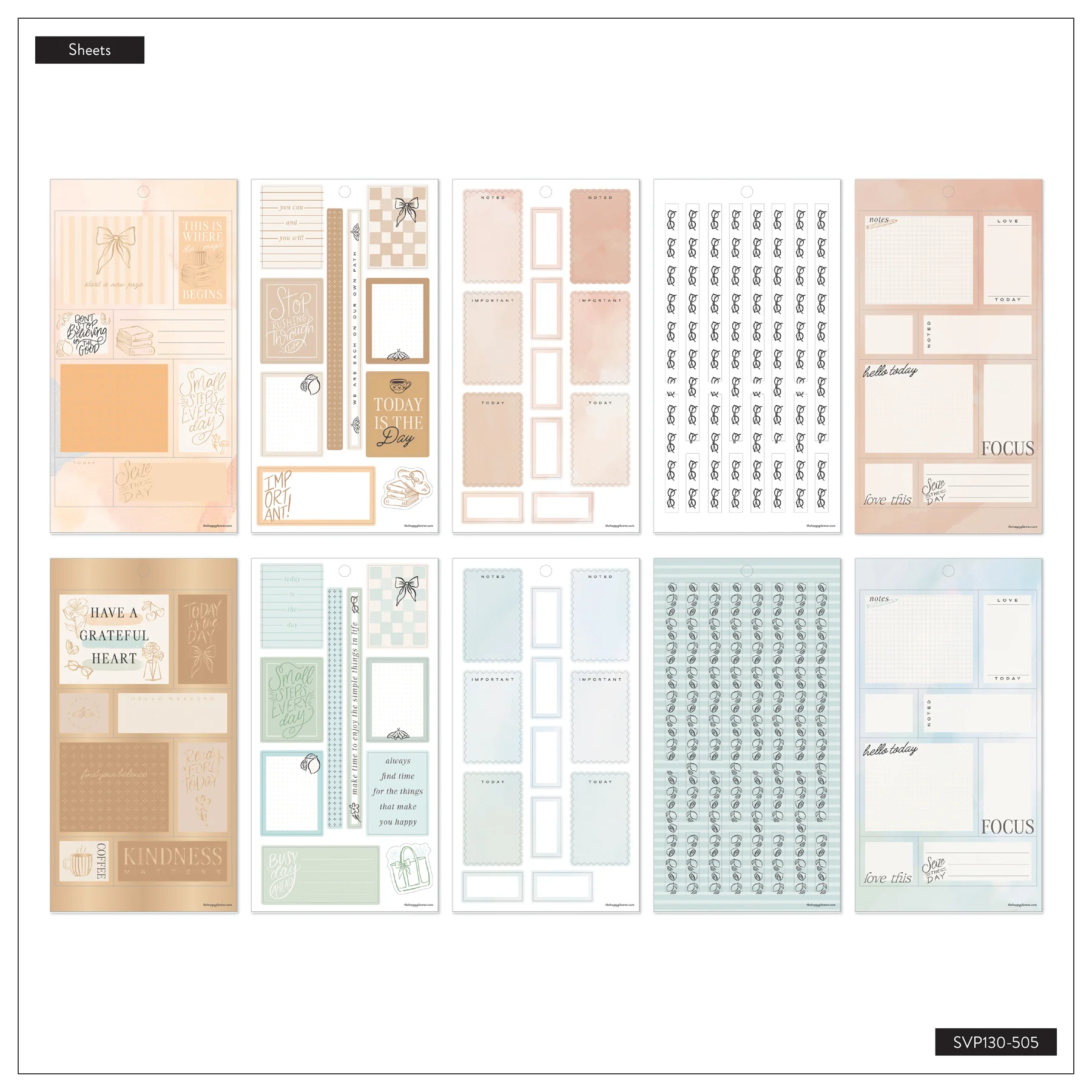 Pastel Poetry - Value Pack Stickers - Image 9