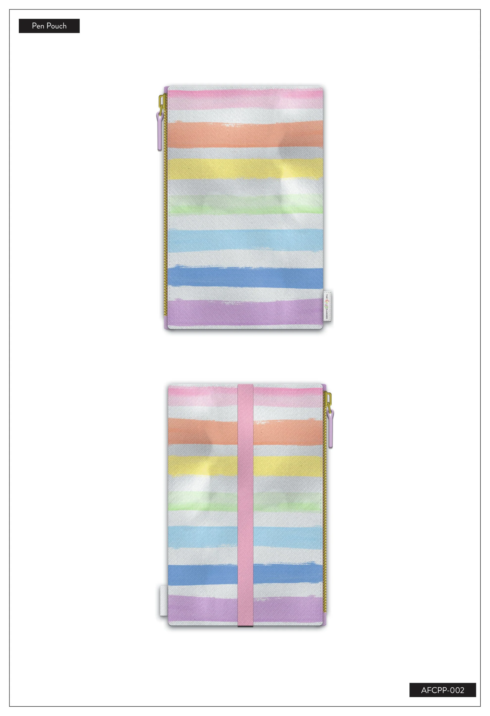 Pastel Rainbow Classic Banded Pouch - Image 3