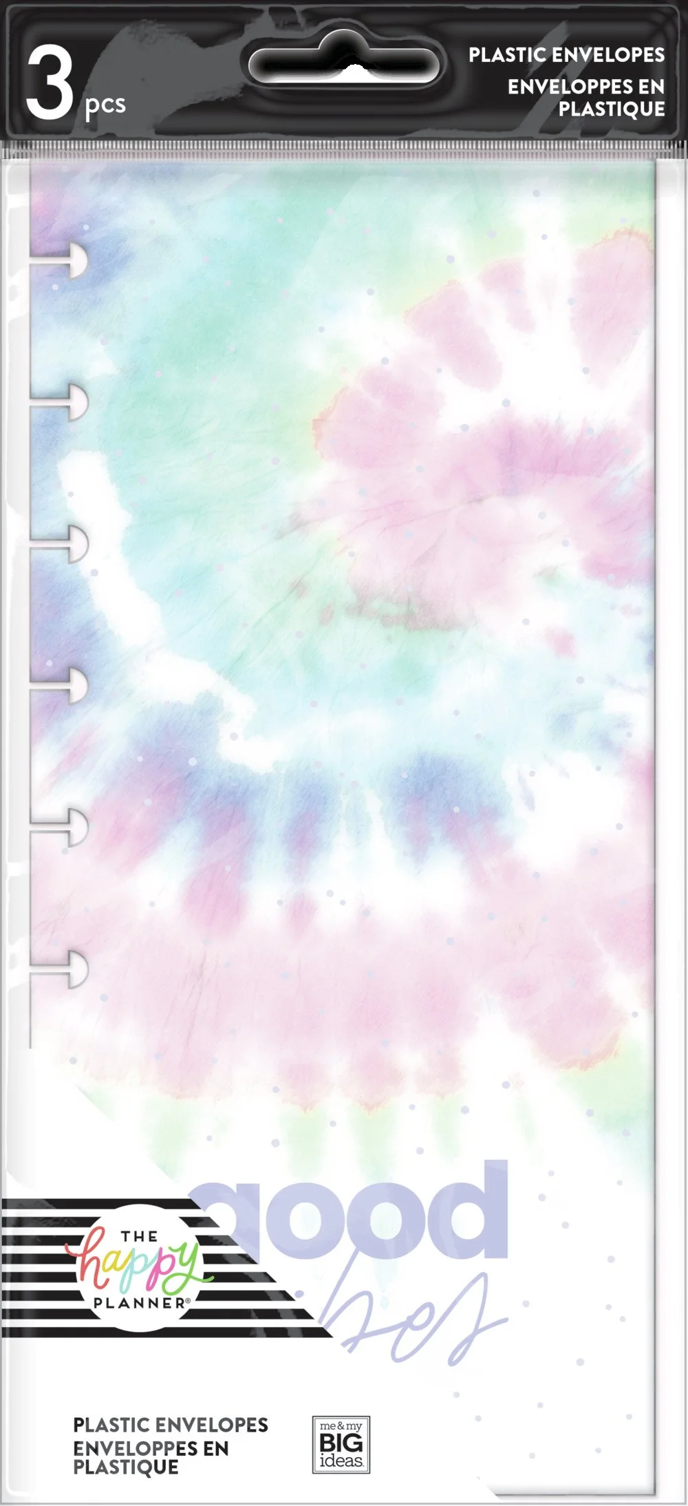 Pastel Tie-Dye Snap In Envelopes - 3 Pack - Image 3