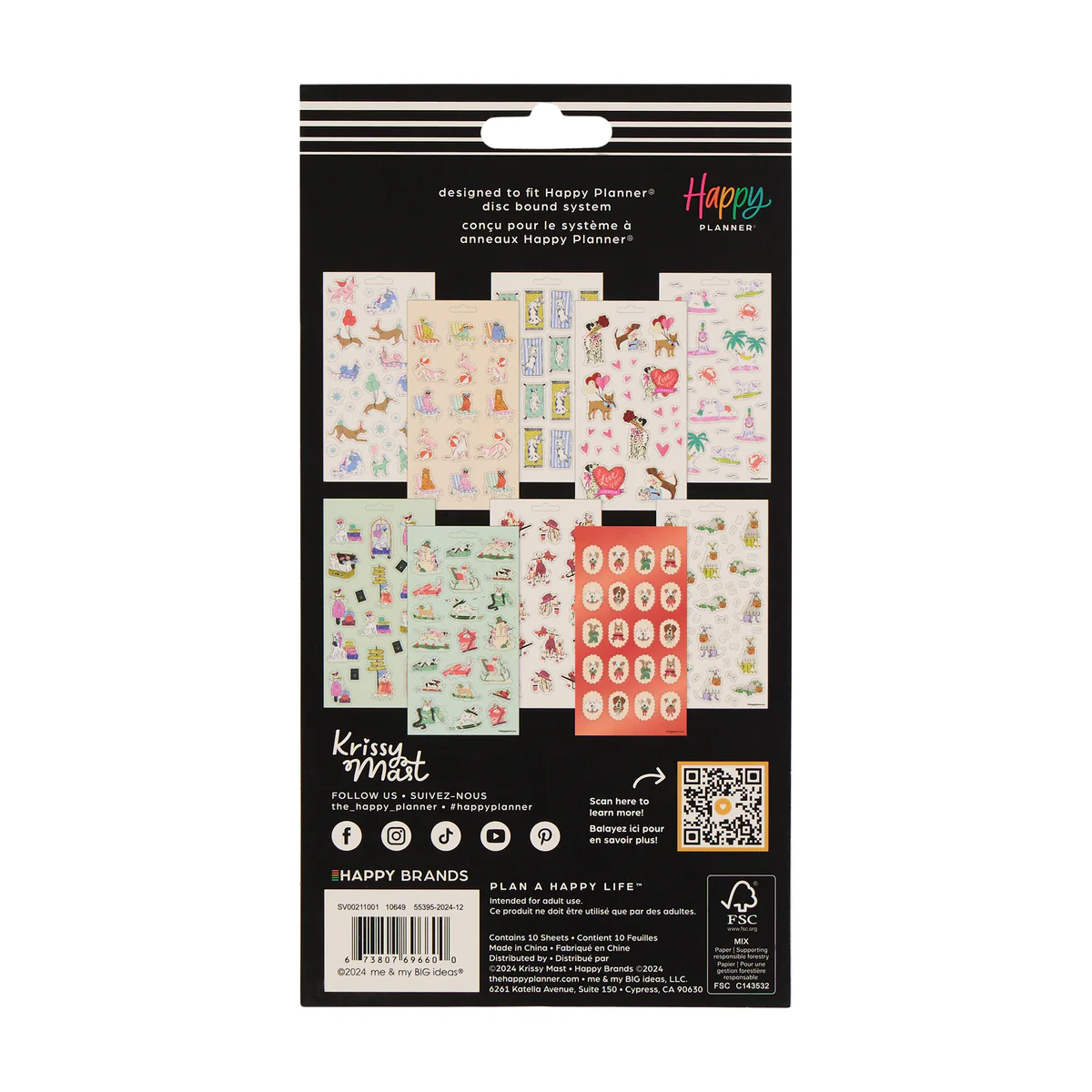 Pawsitive Seasonal Dogs - 10 Sticker Sheets - Image 11