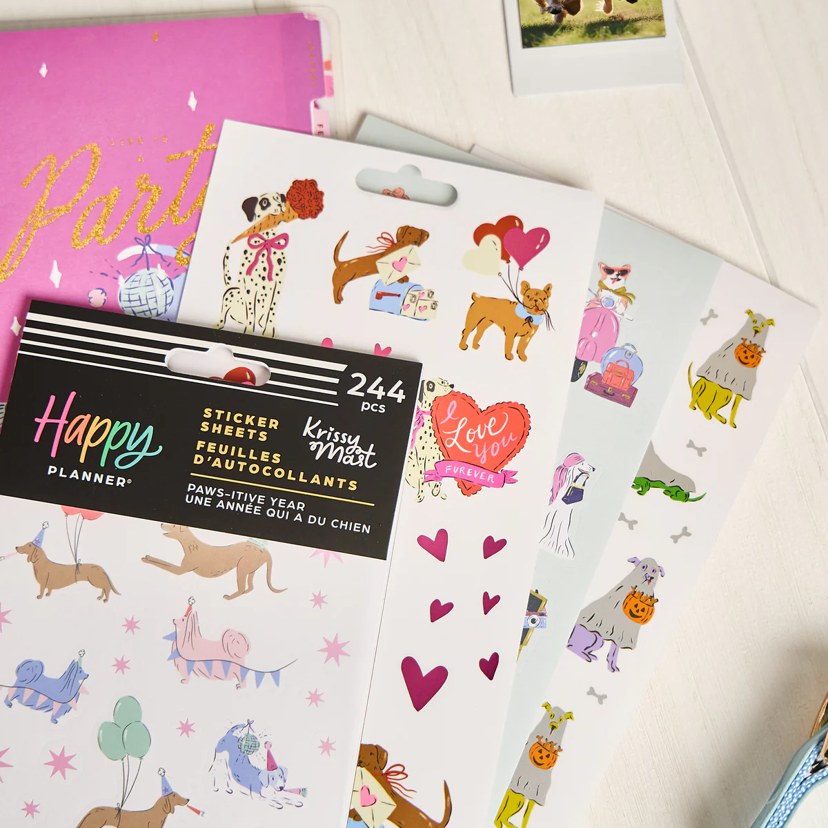 Pawsitive Seasonal Dogs - 10 Sticker Sheets - Image 2