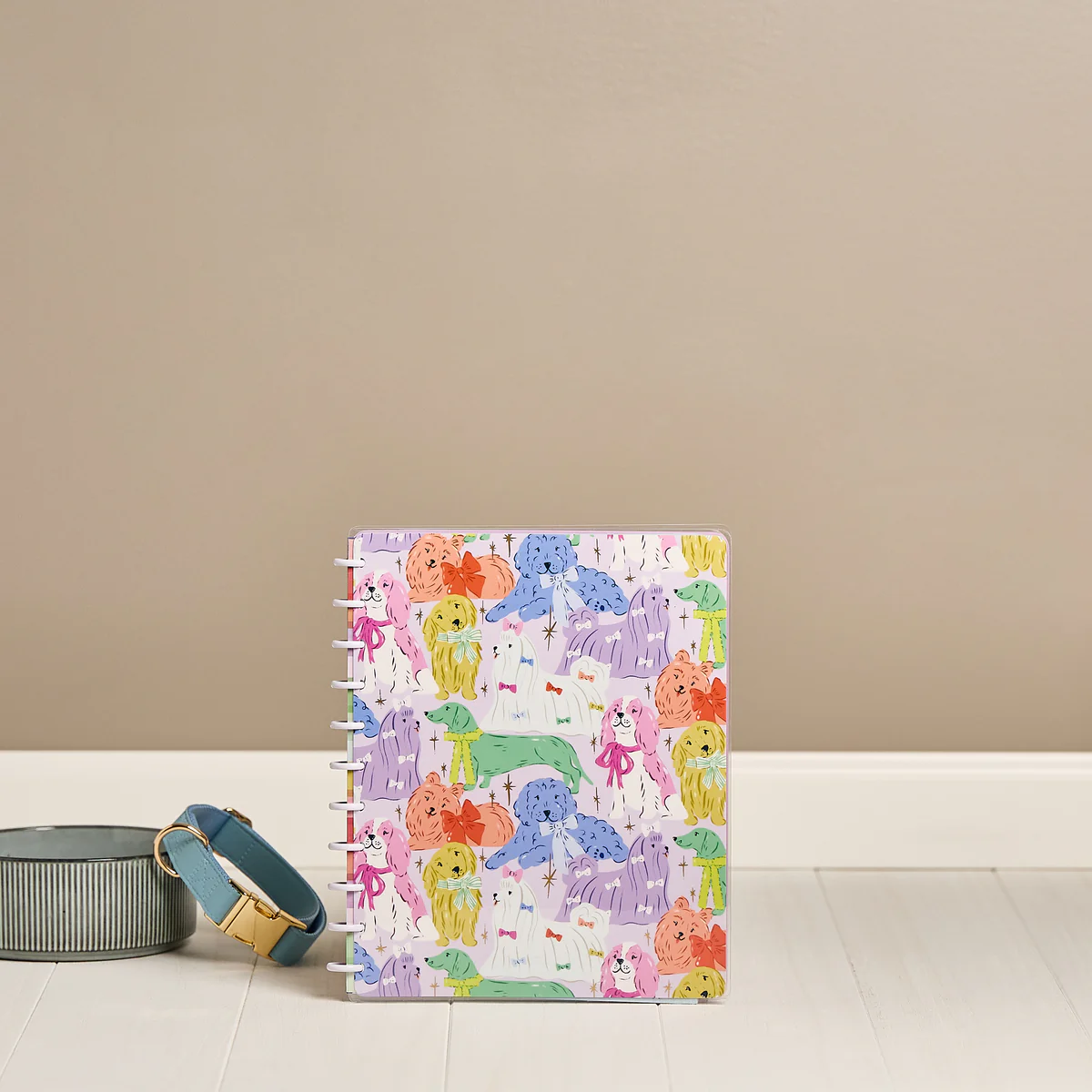Pawsitive Seasonal Dogs - Dot Grid Big Notebook - 60 Sheets - Image 3