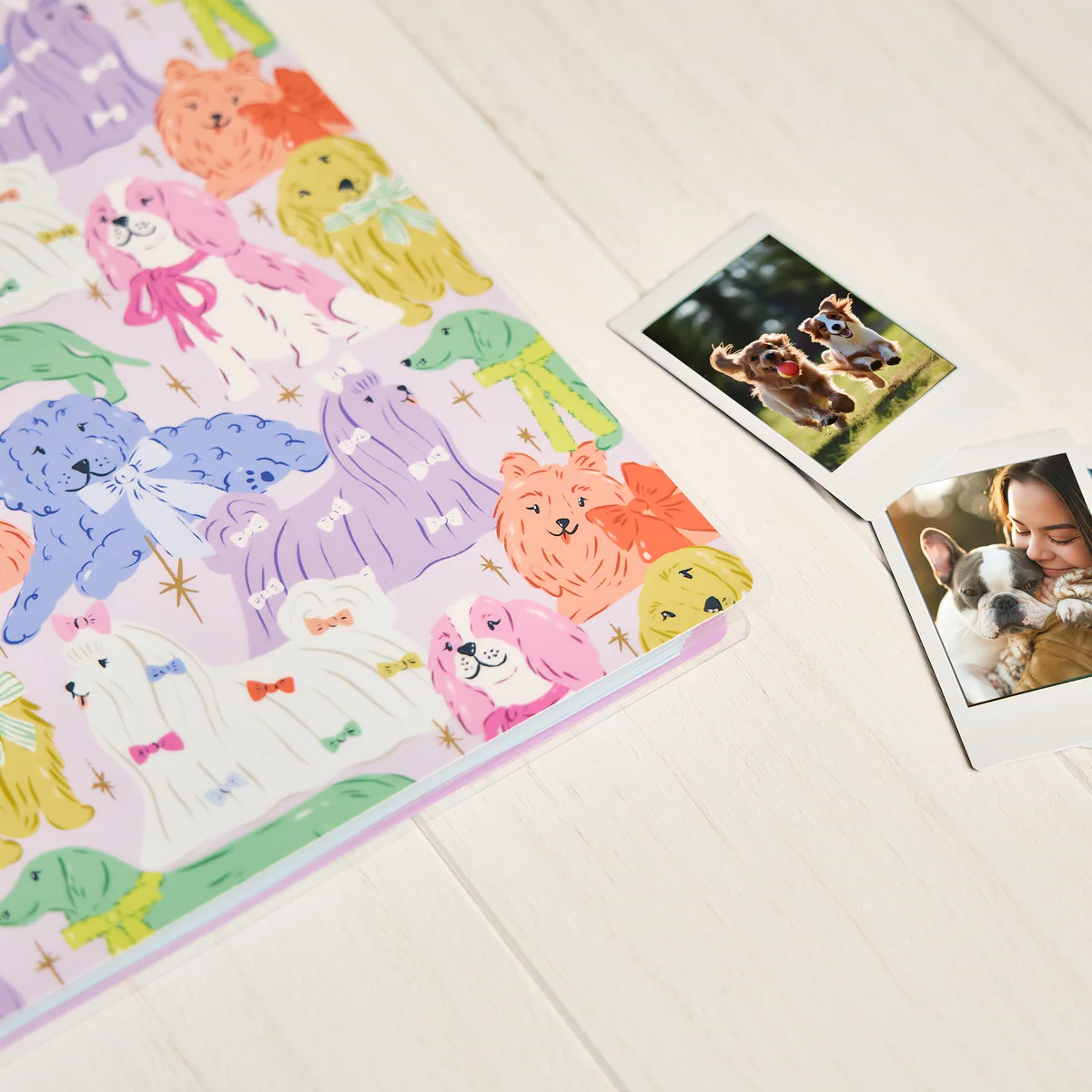 Pawsitive Seasonal Dogs - Dot Grid Big Notebook - 60 Sheets - Image 4