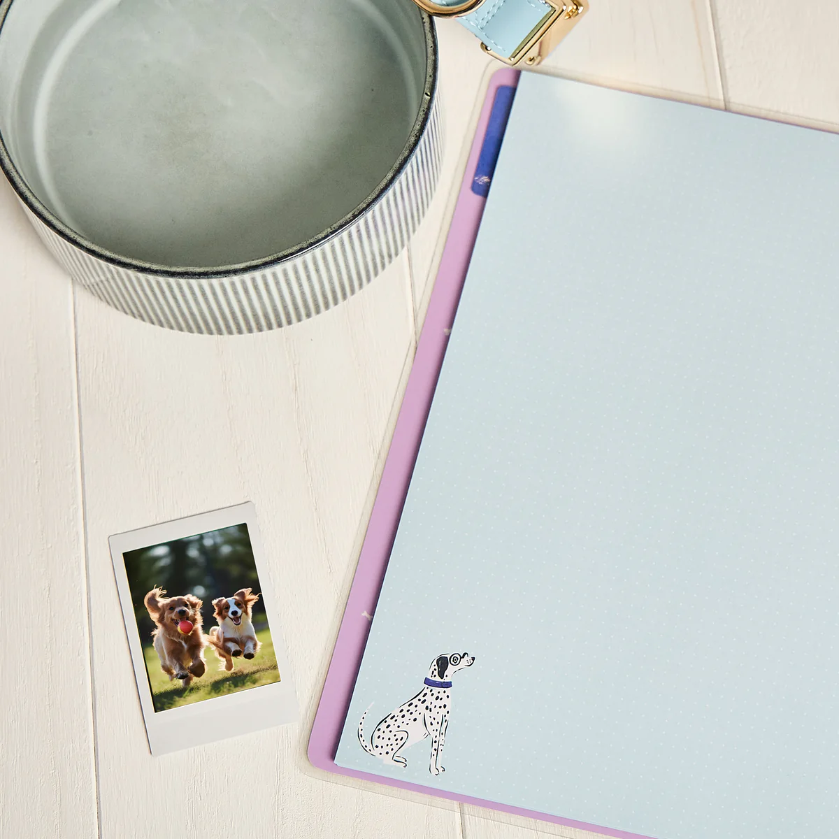 Pawsitive Seasonal Dogs - Dot Grid Big Notebook - 60 Sheets - Image 6