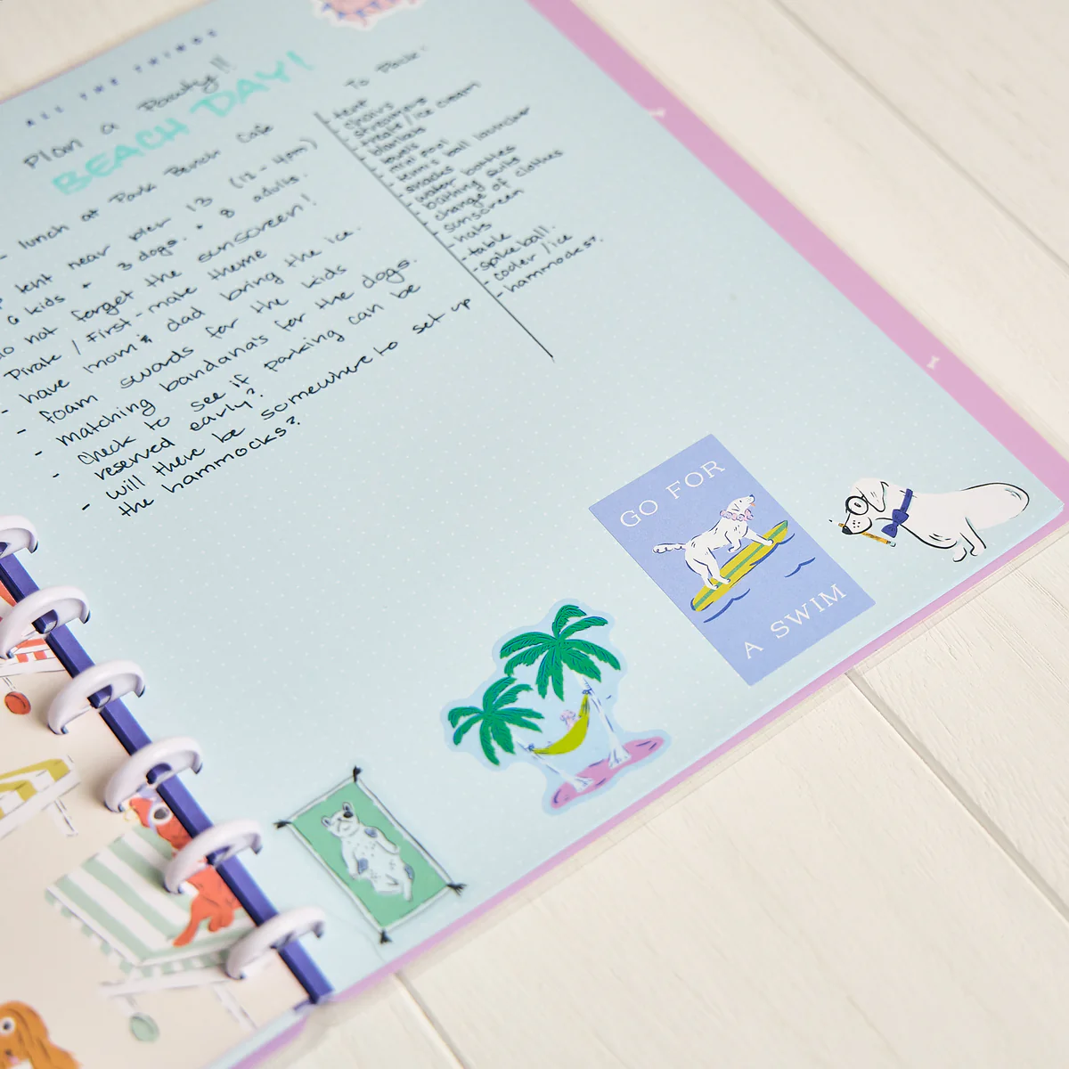 Pawsitive Seasonal Dogs - Dot Grid Big Notebook - 60 Sheets - Image 8