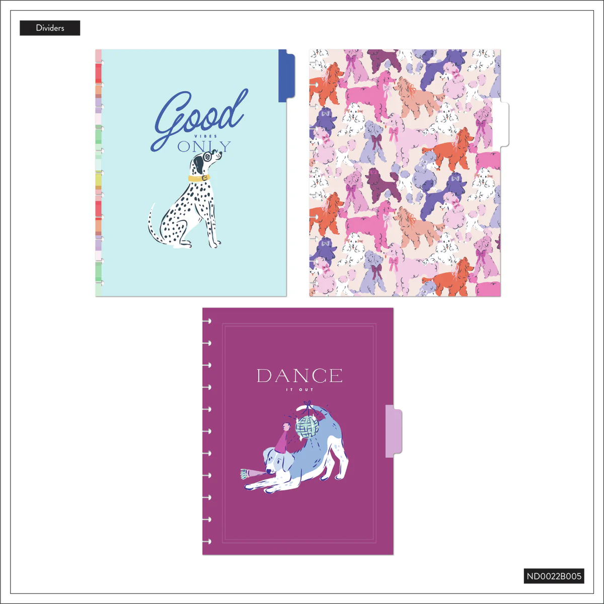 Pawsitive Seasonal Dogs - Dot Grid Big Notebook - 60 Sheets - Image 9