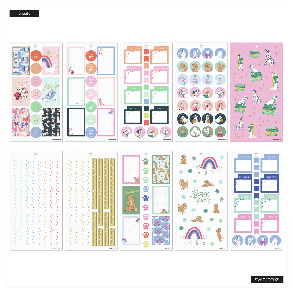 Pawsitive Seasonal Dogs - Value Pack Stickers - Image 9
