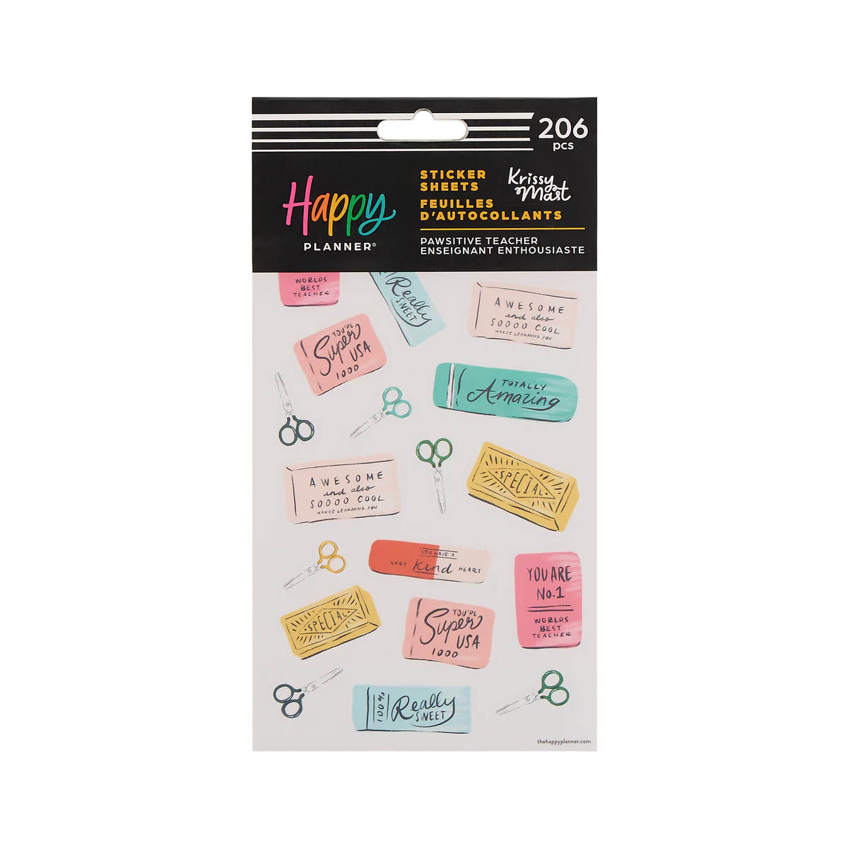 Pawsitive Teacher - Classic Notebook + Filler Paper + Sticker Bundle - Image 13